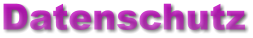 Datenschutz